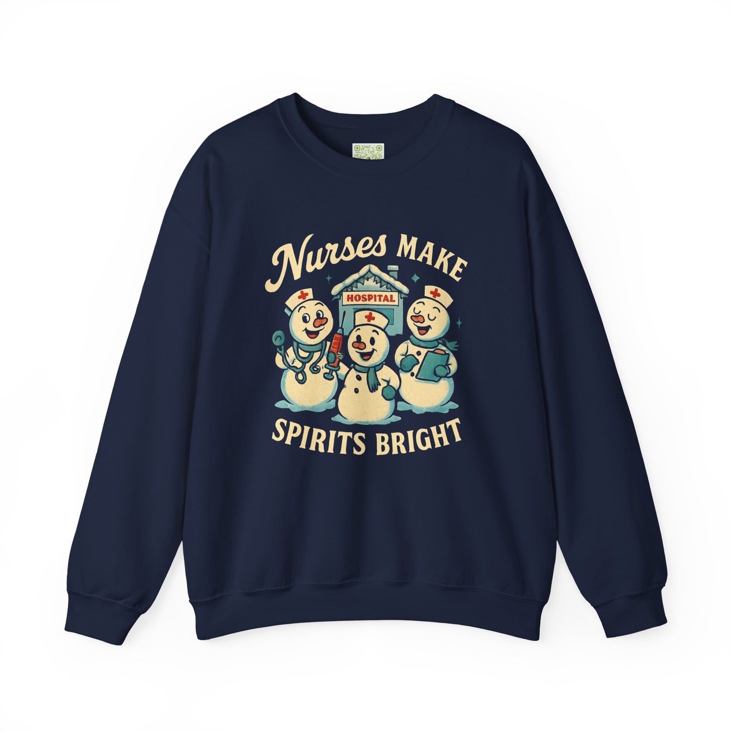 Nurse Snowman Holiday Sweatshirt, Future Nurse Gift, Nurse Retirement, Nurse Practitioner, Nursing Graduation, Gift for Nurse