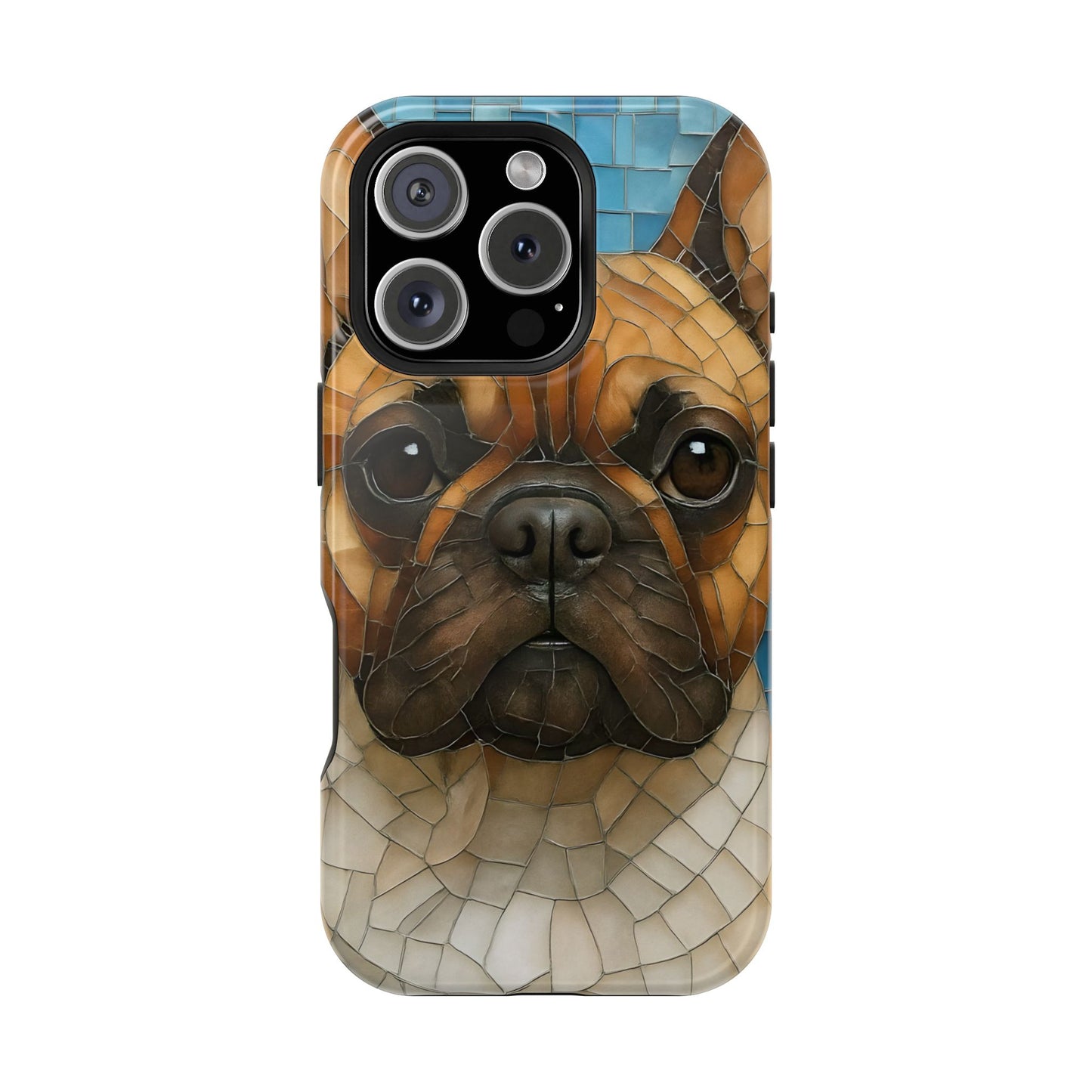 French Bulldog Mosaic Phone Case, French Bulldog Art, Dog iPhone Case, Frenchie Mom, French Bulldog Gift, Dog Lover