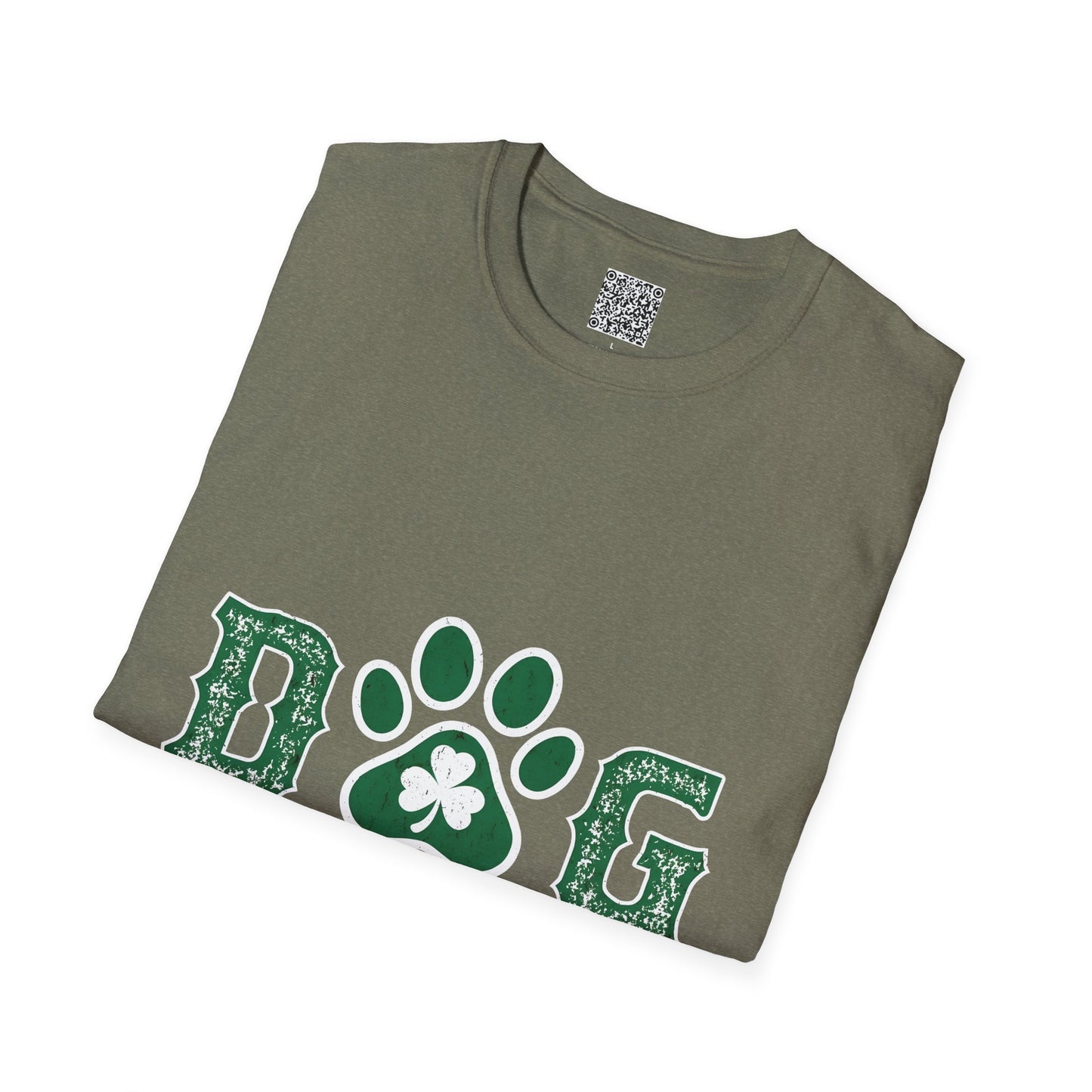 Dog Mama T-Shirt - Unisex Pet Lover Tee, Dog Paw Print Shirt, Dog Mom Gift, Casual Wear for Animal Lovers