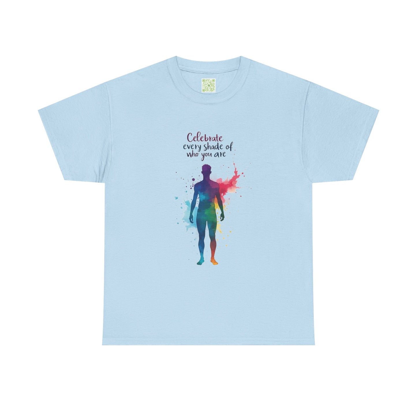 Enneagram Four Celebrate Every Shade Personality Tee, Celebrate Every Shade, Unisex Heavy Cotton, Self Growth, Individualist Tee