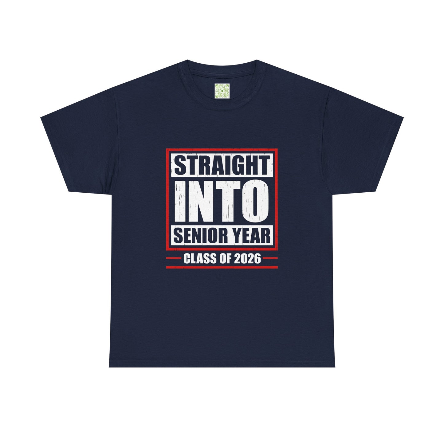 Senior Year Tee, Straight Into Senior Year Shirt, Class of 2026, High School Senior, Back to School, Senior Gift