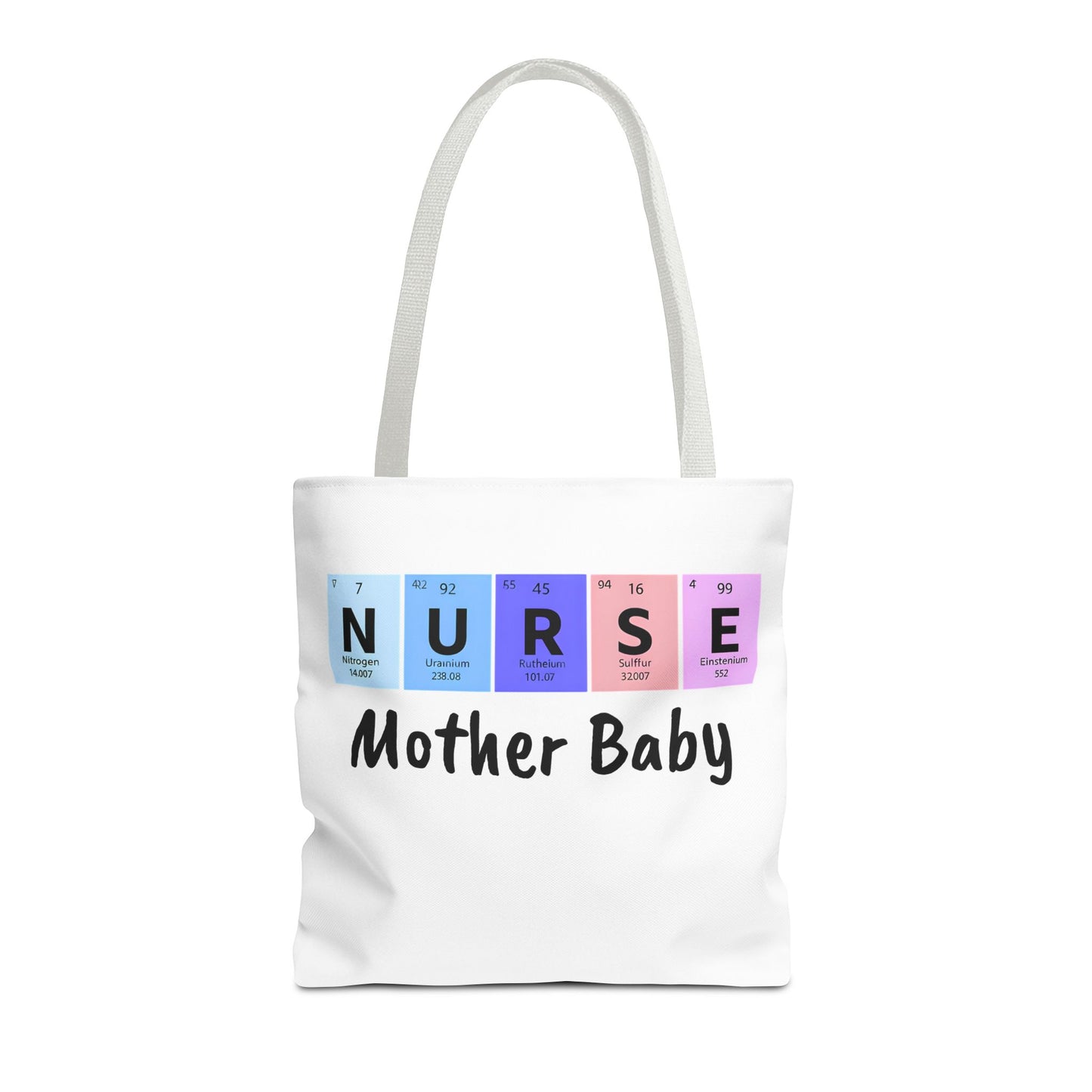 Postpartum Nurse Tote Bag, Mother Baby Nurse Tote, NICU Nurse Shirt, Labor and Delivery, Midwife Gift, Nurse Practitioner