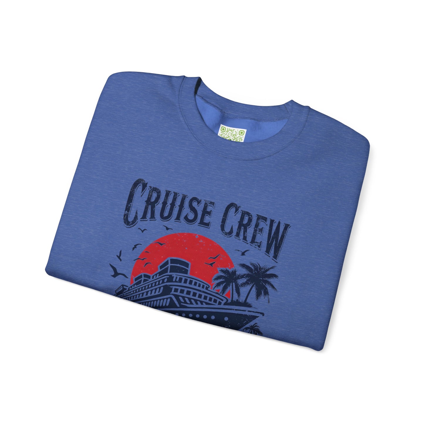 Custom Cruise Crew Unisex Sweatshirt, Cruise Shirts, Group Cruise Shirt, Birthday Cruise Sweatshirt, Family Cruise Sweatshirt