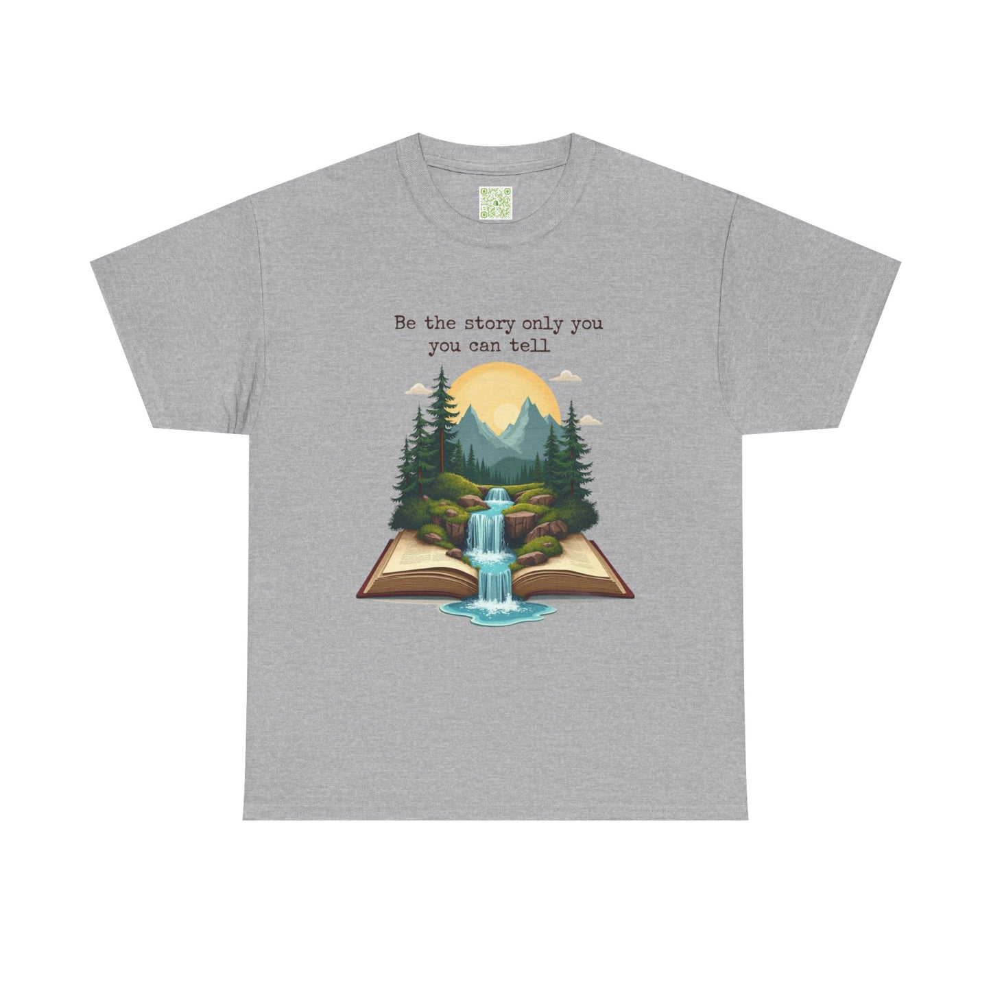 Enneagram 4 T-Shirt,  Be The Story Only You Can Tell, Inspirational Book Graphic T-Shirt, Enneagram 4, Individualist Tee, Self Growth, , Enneagram Type 4