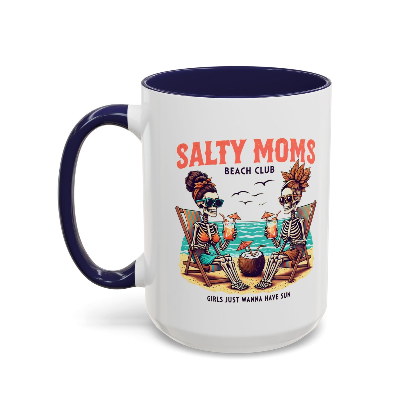 Salty Moms Beach Club Mug, Salty Mug, Summer Mom Mug, Hot Mom Summer, Beach Club Mug, Stay Salty Mug, Beach Days