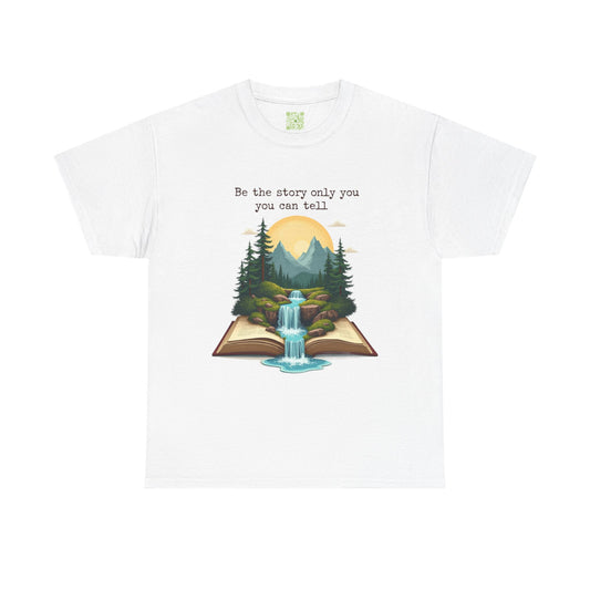 Enneagram 4 T-Shirt,  Be The Story Only You Can Tell, Inspirational Book Graphic T-Shirt, Enneagram 4, Individualist Tee, Self Growth, , Enneagram Type 4