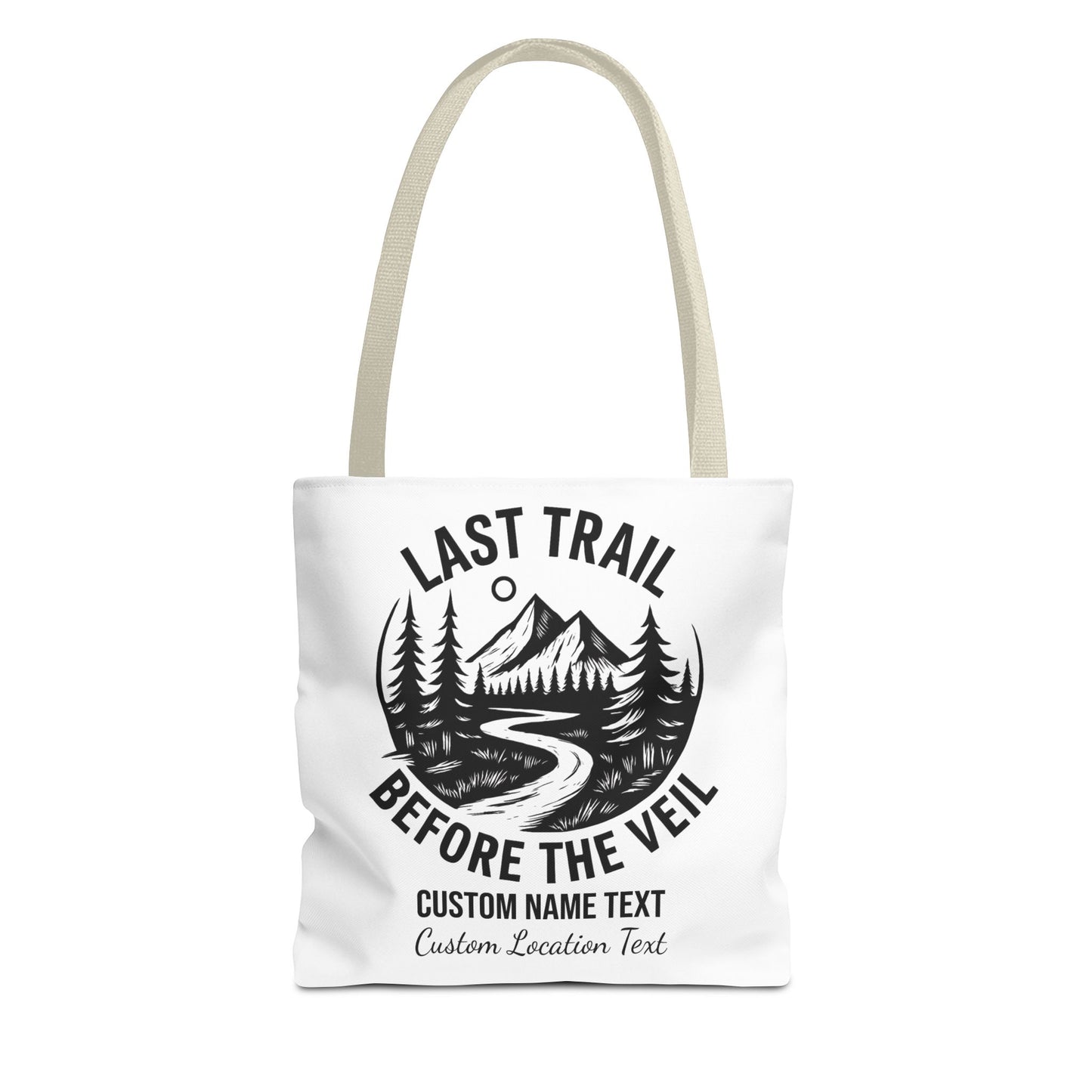 Bachelorette Last Trail Before the Veil Tote, Bride Tote Bag, Bridesmaid Tote Bags, Hen Party Favors, Bride Squad