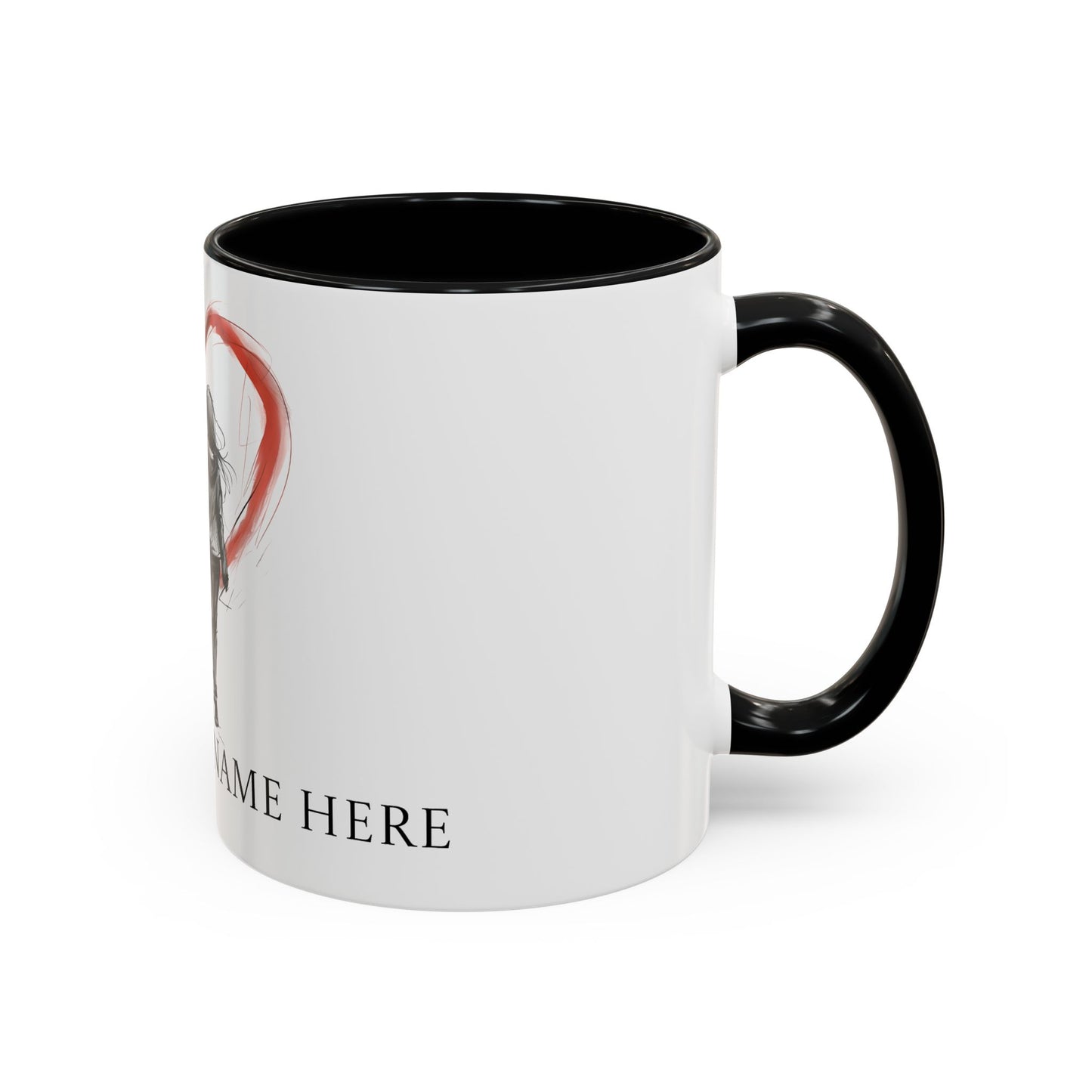 Customized Love Mugs for Two - A Romantic Home Accent for Coffee Connoisseurs - Unique Home Decor, Valentines Day Present
