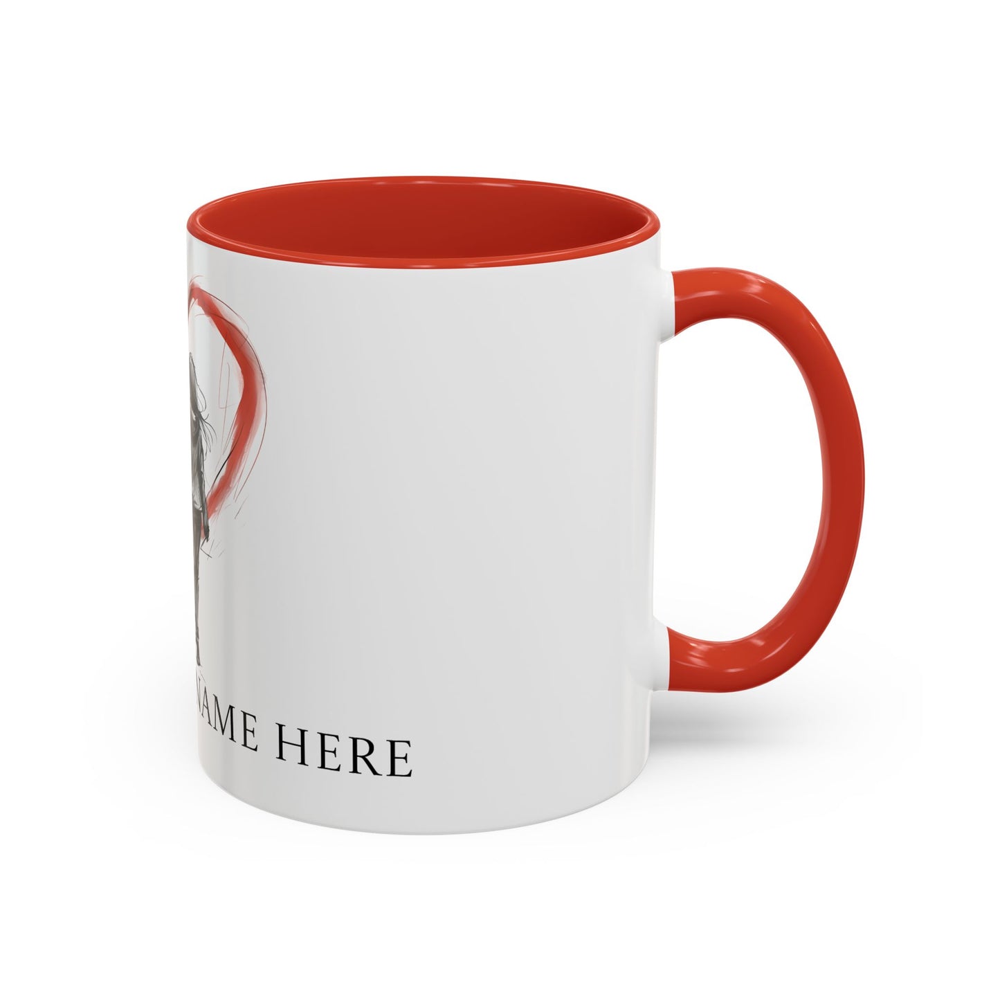 Customized Love Mugs for Two - A Romantic Home Accent for Coffee Connoisseurs - Unique Home Decor, Valentines Day Present