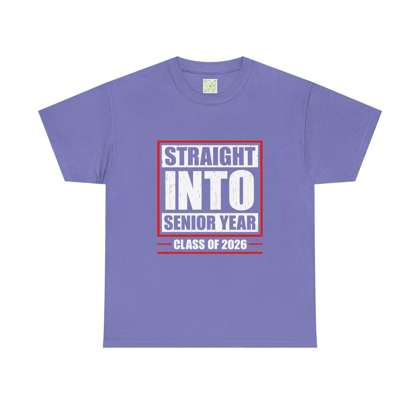 Senior Year Tee, Straight Into Senior Year Shirt, Class of 2026, High School Senior, Back to School, Senior Gift