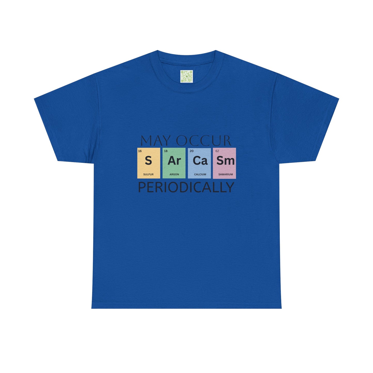 Sarcasm Periodic Table Shirt, Funny Sister Shirt, Introvert Shirt, Chemistry Shirt, Science Teacher Gift, Chemistry Gift