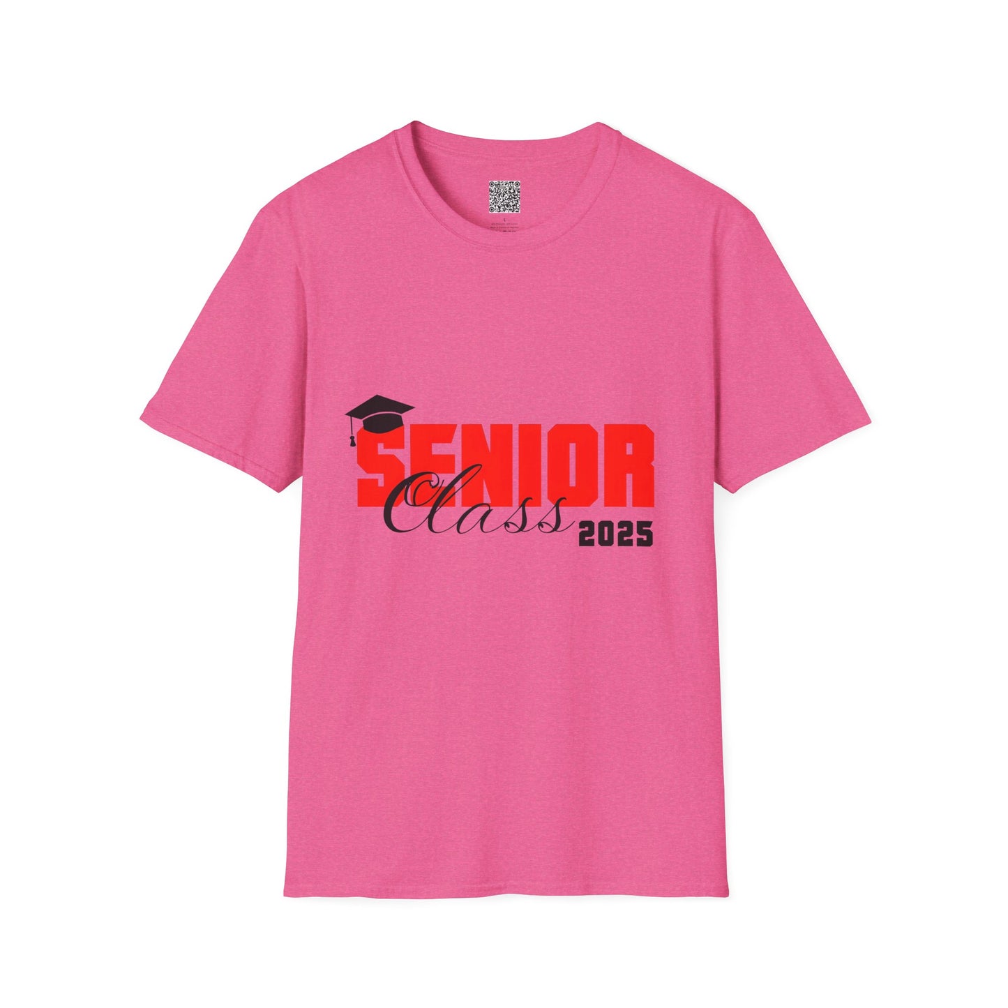 Graduation Senior Class 2025 T-Shirt, Unisex Softstyle Tee, Graduation Gift, High School Senior Shirt, Class of 2025 Apparel, Celebratory