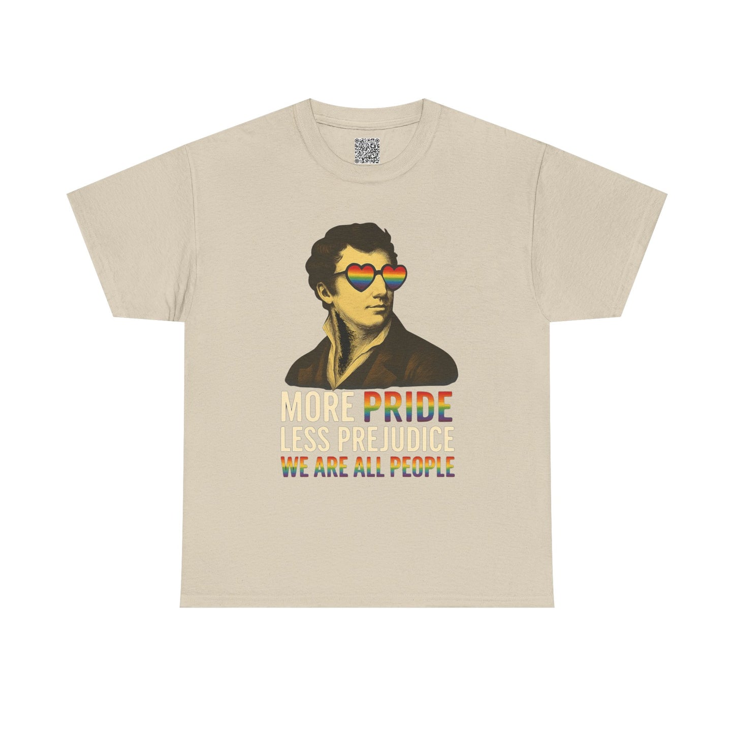 Pride Month Graphic Tee, More Pride Less Prejudice, Queer Shirt, Trans Shirt, Lesbian Shirt, LGBT Pride Outfit, pridemonth, Gay Pride