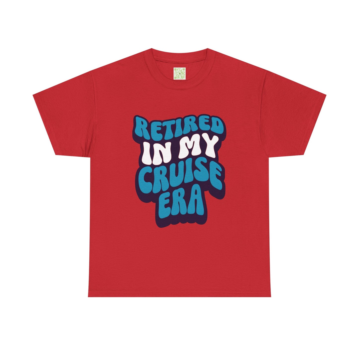 Retired in My Cruise Era Unisex Tee, Retirement Cruise Shirt, Travel Merch, Cruise Vibes Tee, Vacation Tshirt