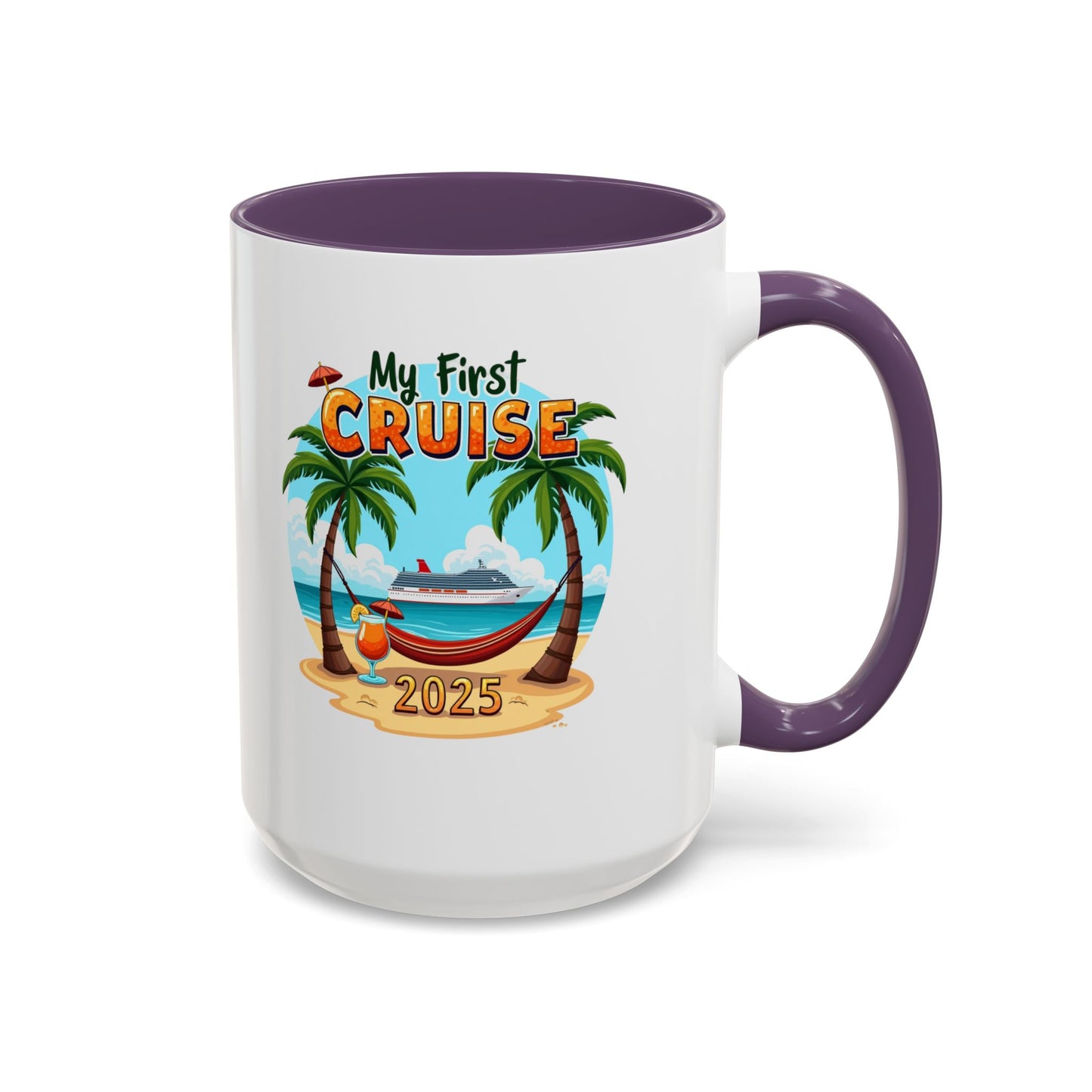 My First Cruise Coffee Mug, Royal Caribbean Mug, Cruise Gift, Cruise Ship Mug, Disney Cruise Line, Travel Mode