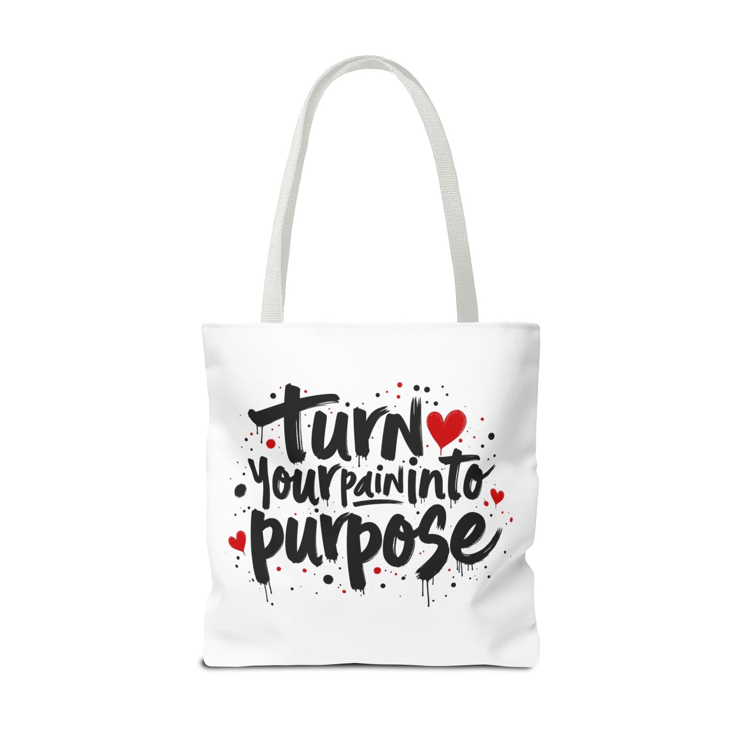 Enneagram 4 Inspirational Tote Bag, Turn Your Pain Into Purpose, Enneagram Type 4, Self Growth, Personality Types