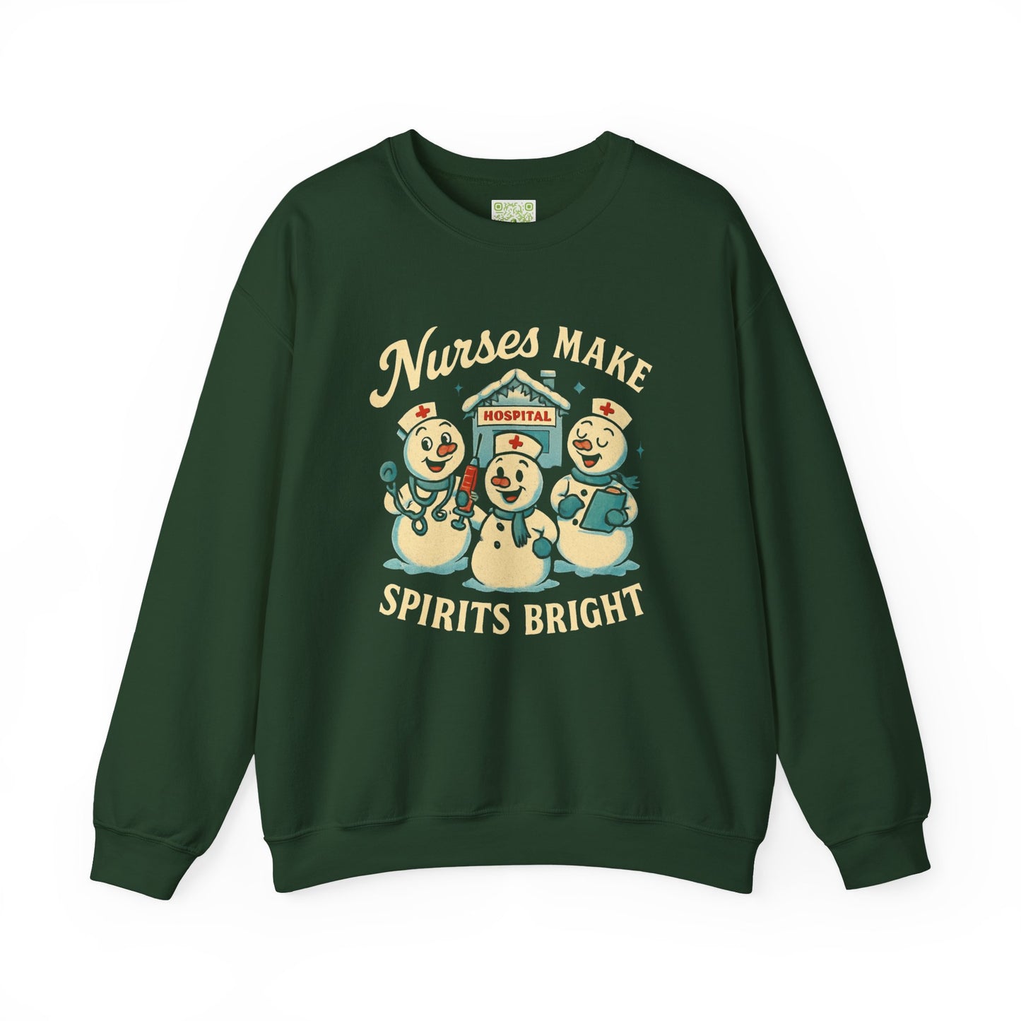 Nurse Snowman Holiday Sweatshirt, Future Nurse Gift, Nurse Retirement, Nurse Practitioner, Nursing Graduation, Gift for Nurse