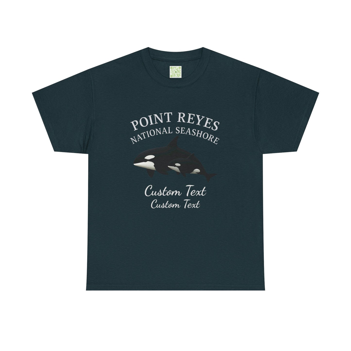Point Reyes National Seashore Orca Tee, Marin County Whale Shirt, California Coast T-shirt, Pacific Ocean Gift, Whale Watching Apparel