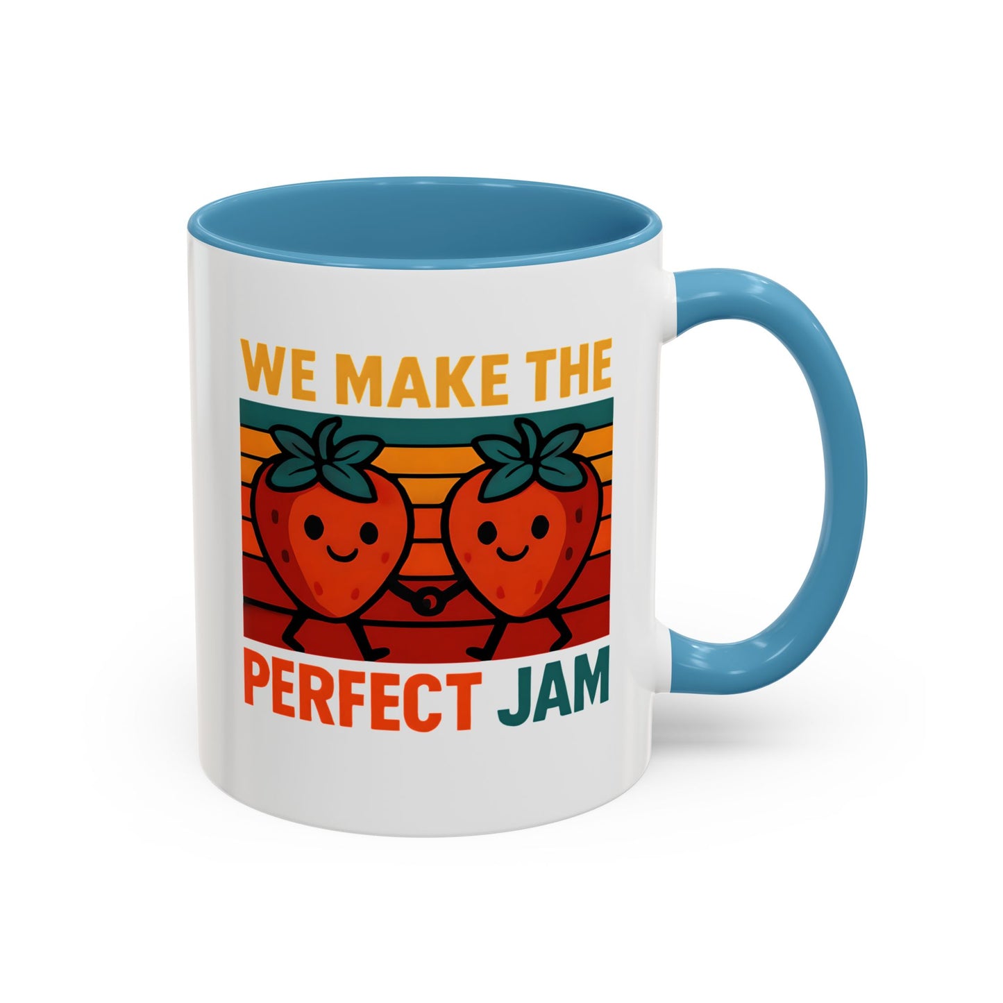 Humorous Strawberry Jam Coffee Mug, Summer Vibes Mug, Strawberry Mug, Food Humor Mug, Hilarious Mug, Gift Idea