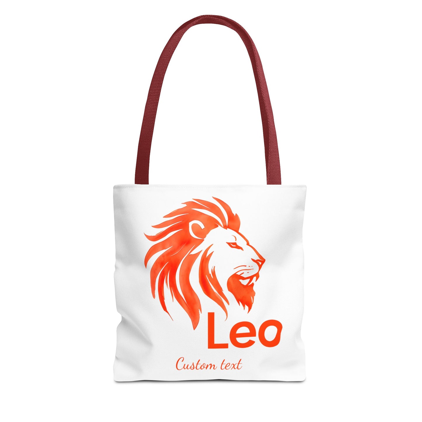 Leo Zodiac Personalized Tote Bag, Artistic Tote Bag, Astrology Lover, Trendy Tote Bag, Weekender, Aesthetic Tote