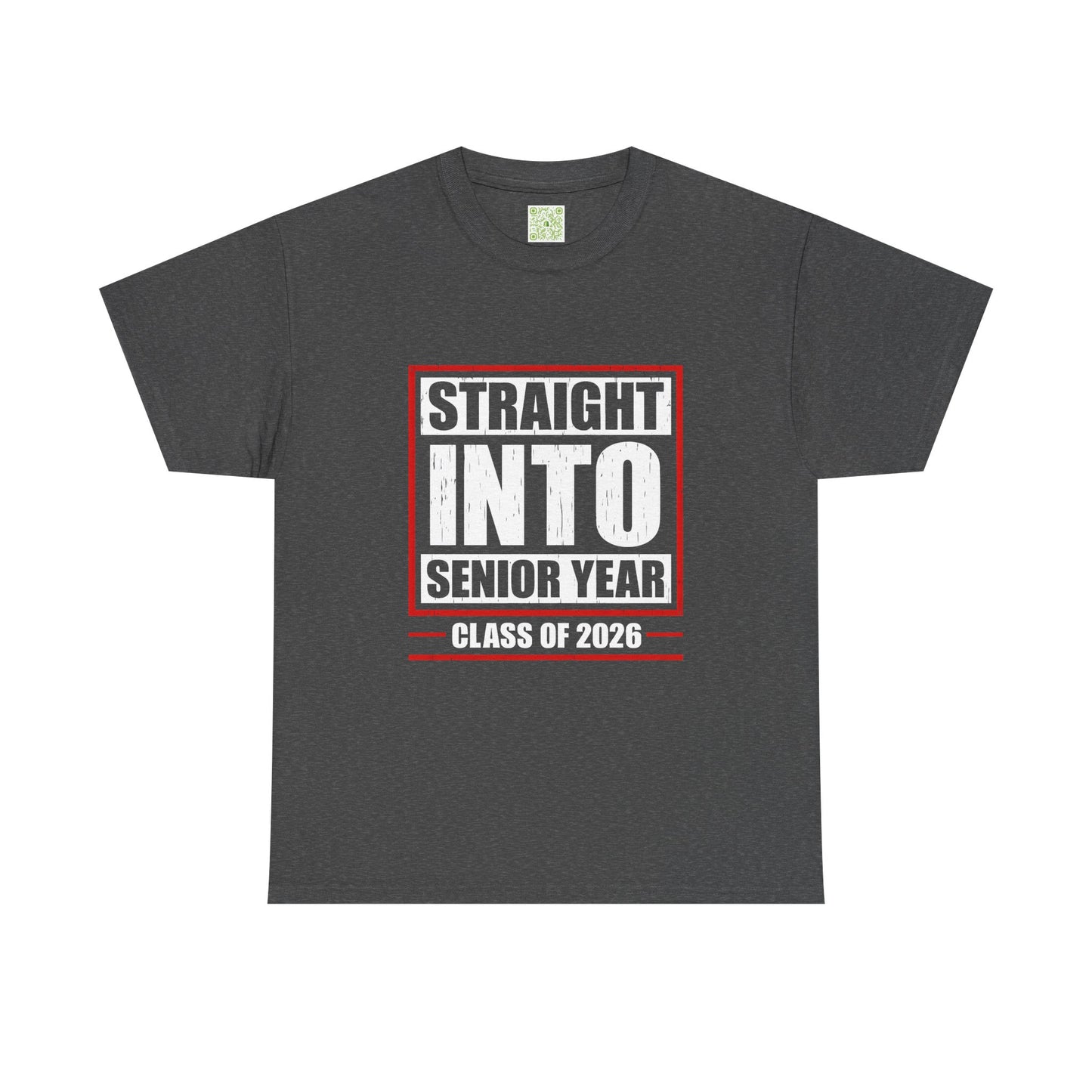 Senior Year Tee, Straight Into Senior Year Shirt, Class of 2026, High School Senior, Back to School, Senior Gift