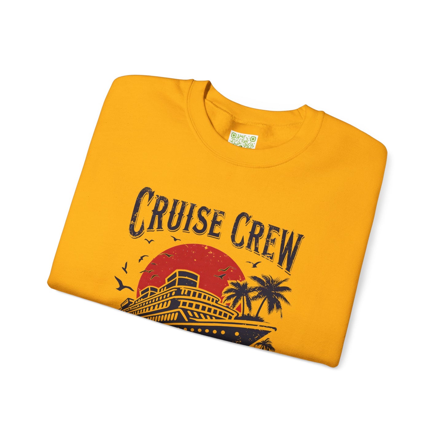 Custom Cruise Crew Unisex Sweatshirt, Cruise Shirts, Group Cruise Shirt, Birthday Cruise Sweatshirt, Family Cruise Sweatshirt