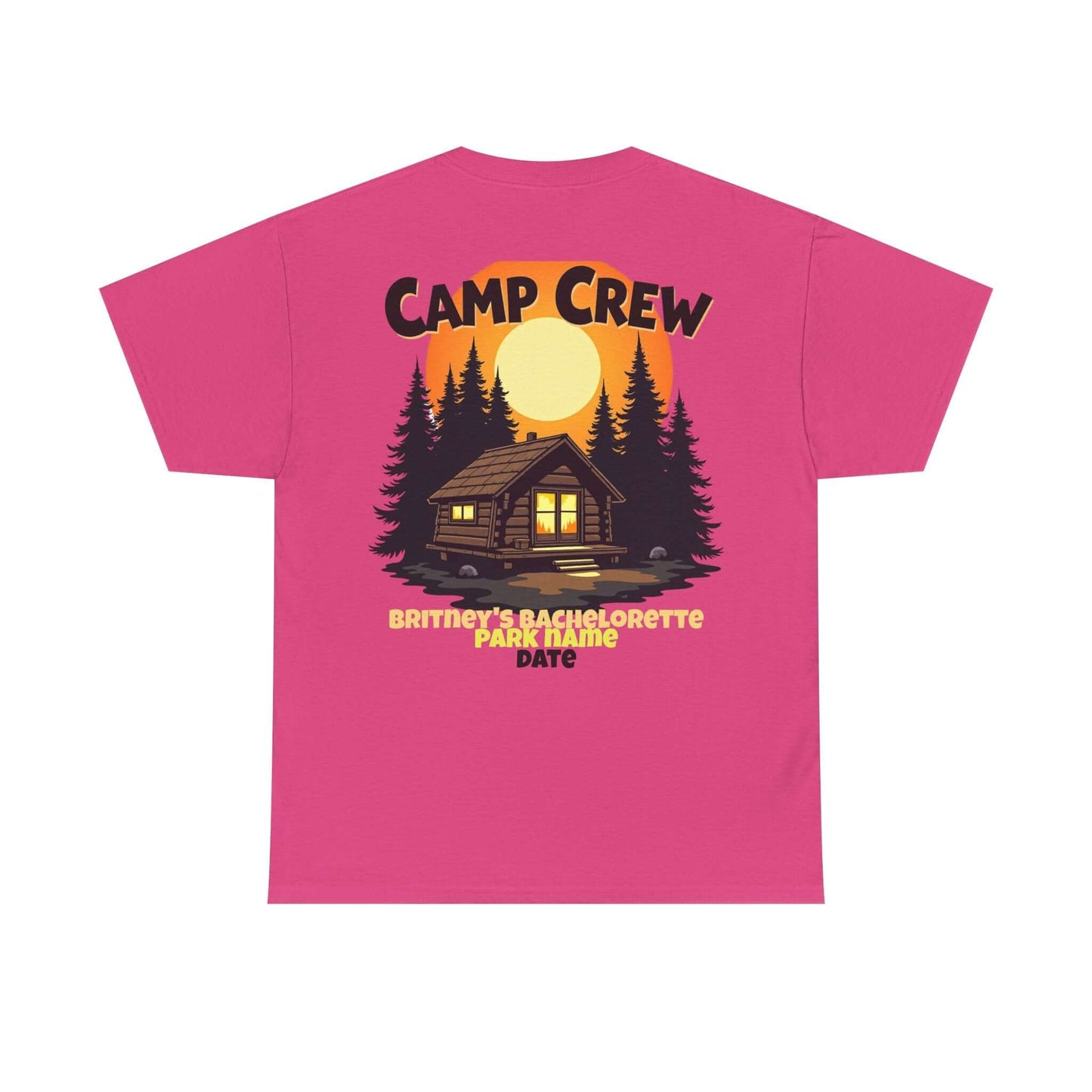 Camp Bachelorette Camp Crew Shirt, Hen Party Favors, Camp Bach, Custom Camp Shirt, Girls Trip Gifts, Bride Squad
