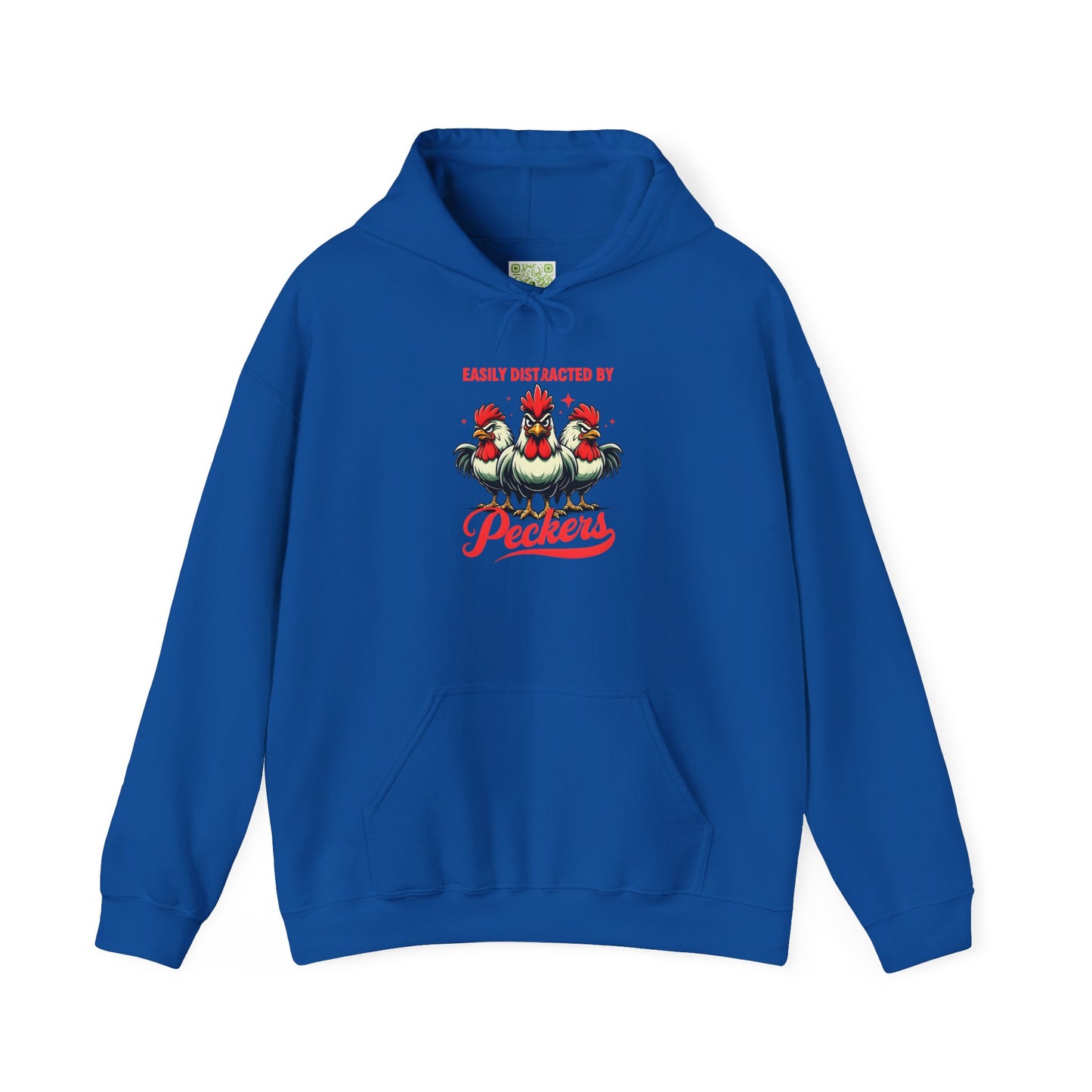Easily Distracted By Peckers Hoodie | Naughty Tee Vibes & Dirty Joke Fun