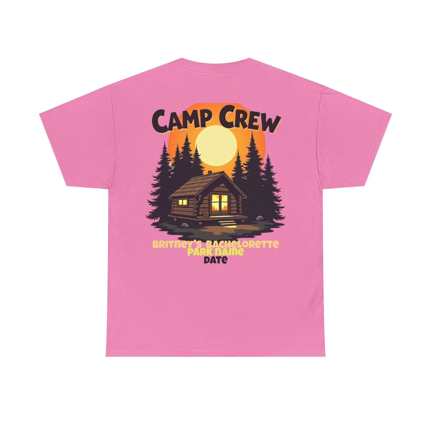 Camp Bachelorette Camp Crew Shirt, Hen Party Favors, Camp Bach, Custom Camp Shirt, Girls Trip Gifts, Bride Squad