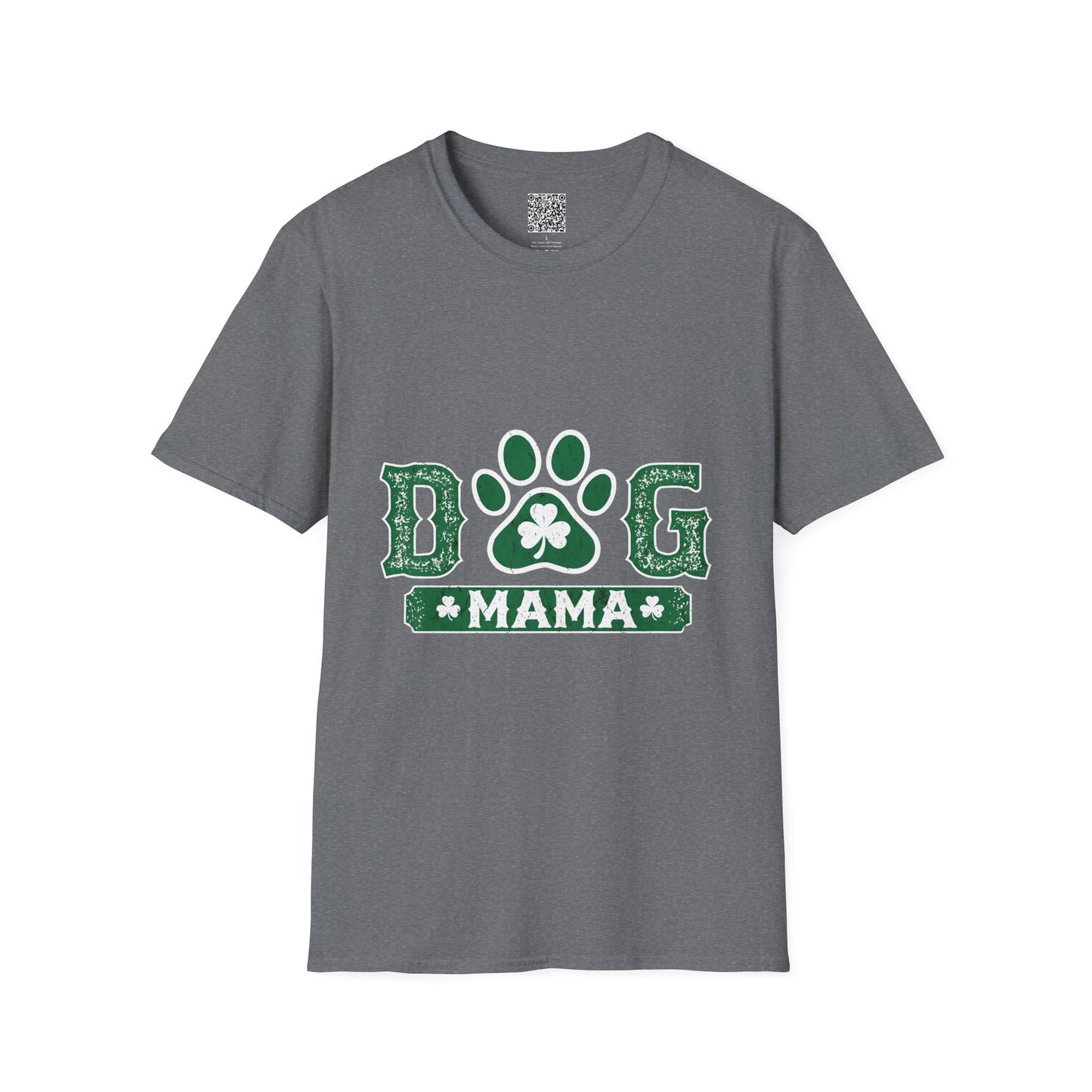 Dog Mama T-Shirt - Unisex Pet Lover Tee, Dog Paw Print Shirt, Dog Mom Gift, Casual Wear for Animal Lovers