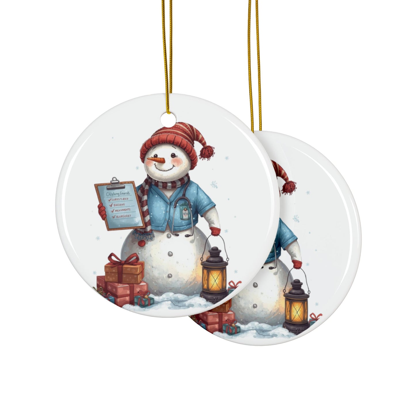 nurse Christmas ornament gift, Nursing Ornament Christmas Gift,
