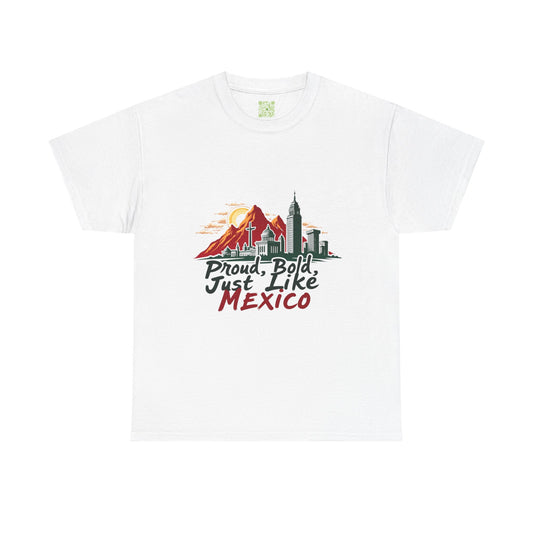 Viva Mexico Proud  Bold, Just Like Mexico Tee, Mexican Independence Shirt, Mexico Flag Top, Mexican Culture Gift, Mexico Pride T-shirt