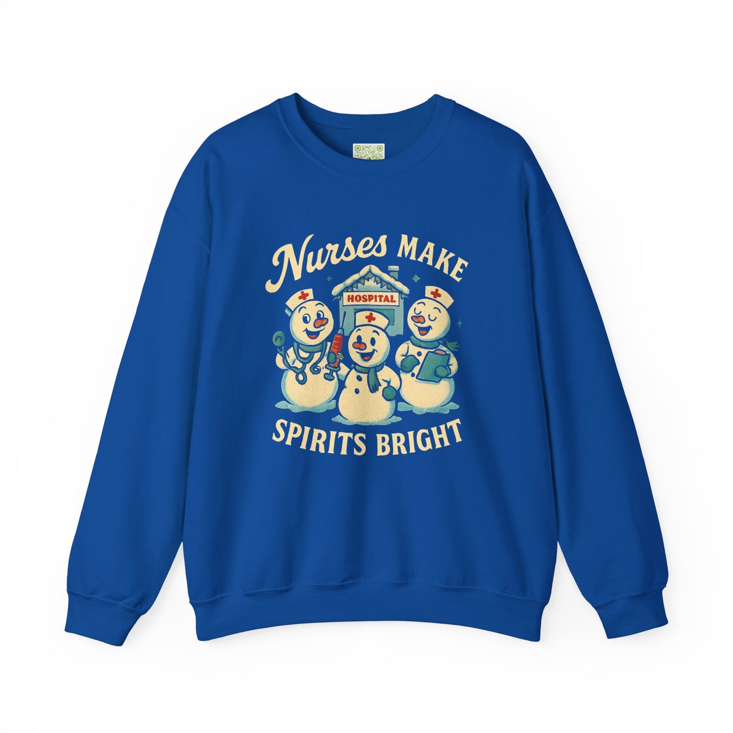 Nurse Snowman Holiday Sweatshirt, Future Nurse Gift, Nurse Retirement, Nurse Practitioner, Nursing Graduation, Gift for Nurse