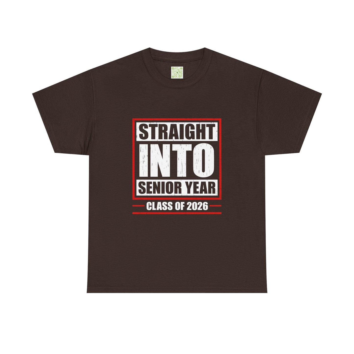 Senior Year Tee, Straight Into Senior Year Shirt, Class of 2026, High School Senior, Back to School, Senior Gift