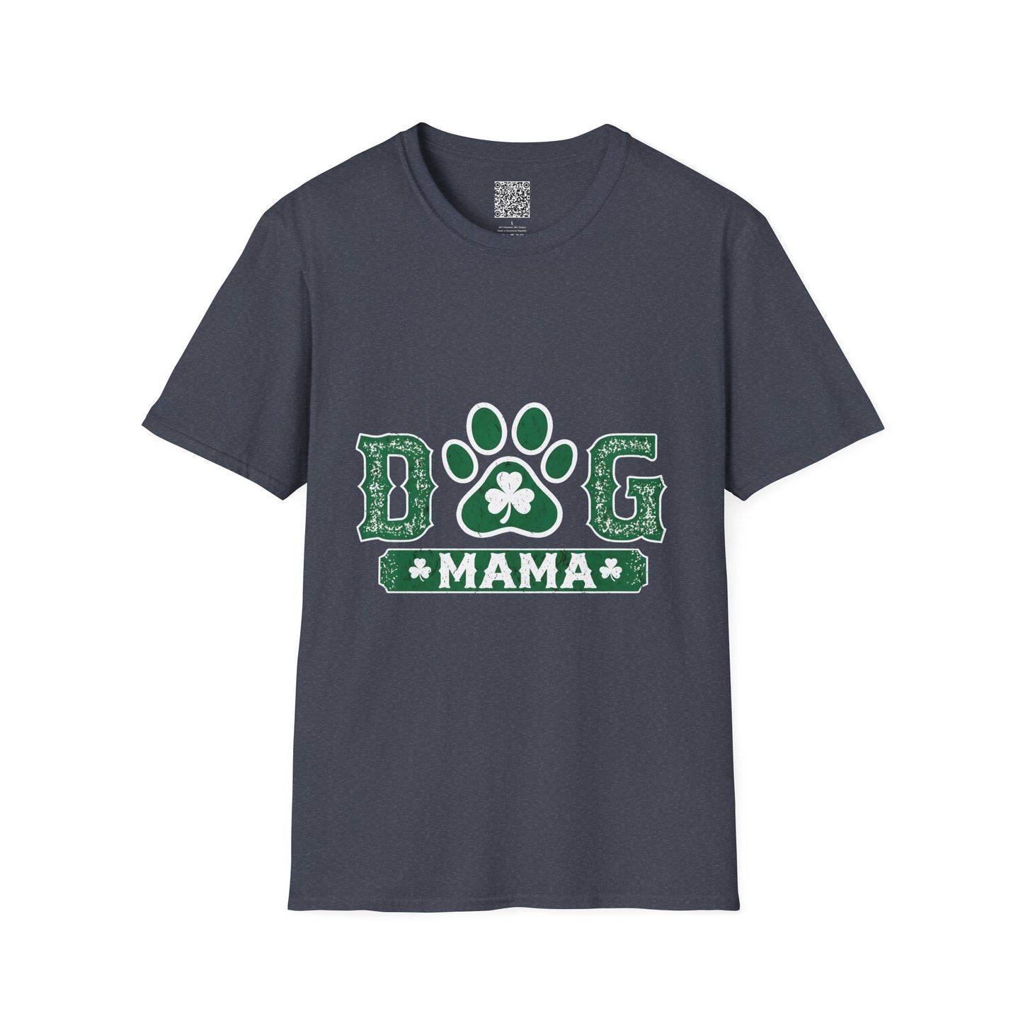 Dog Mama T-Shirt - Unisex Pet Lover Tee, Dog Paw Print Shirt, Dog Mom Gift, Casual Wear for Animal Lovers