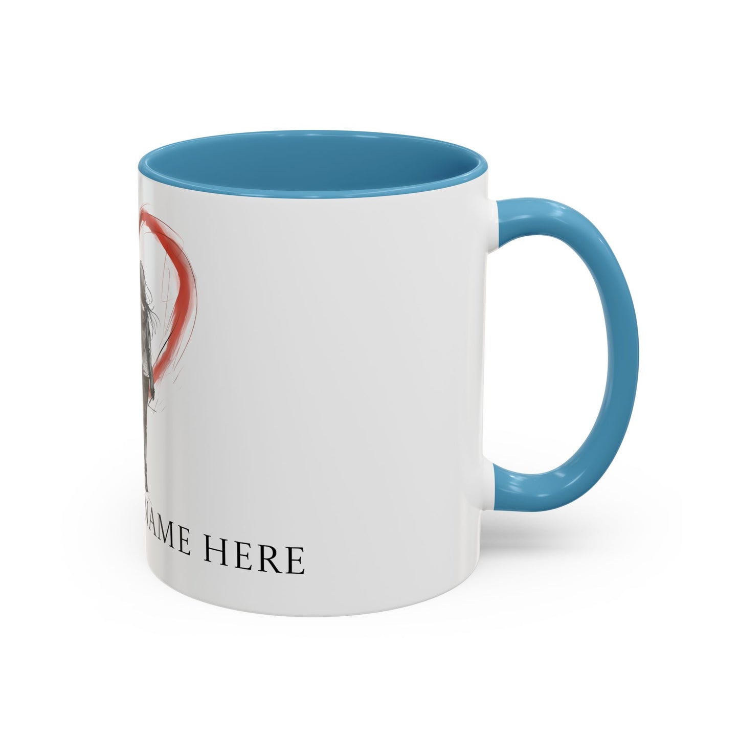 Customized Love Mugs for Two - A Romantic Home Accent for Coffee Connoisseurs - Unique Home Decor, Valentines Day Present