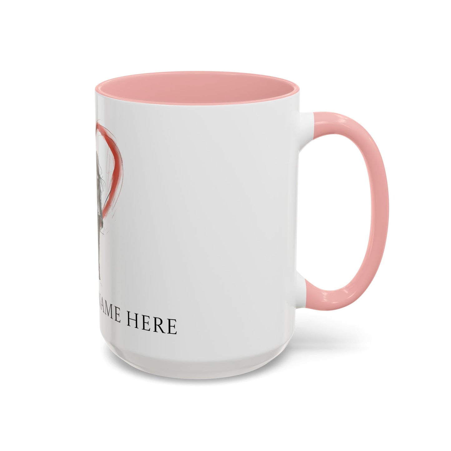 Customized Love Mugs for Two - A Romantic Home Accent for Coffee Connoisseurs - Unique Home Decor, Valentines Day Present