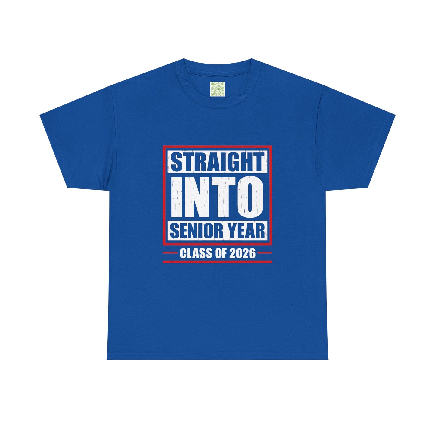 Senior Year Tee, Straight Into Senior Year Shirt, Class of 2026, High School Senior, Back to School, Senior Gift