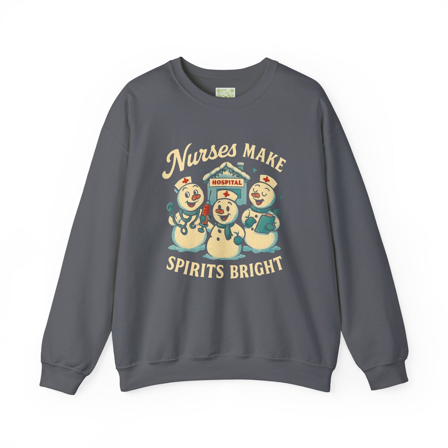 Nurse Snowman Holiday Sweatshirt, Future Nurse Gift, Nurse Retirement, Nurse Practitioner, Nursing Graduation, Gift for Nurse