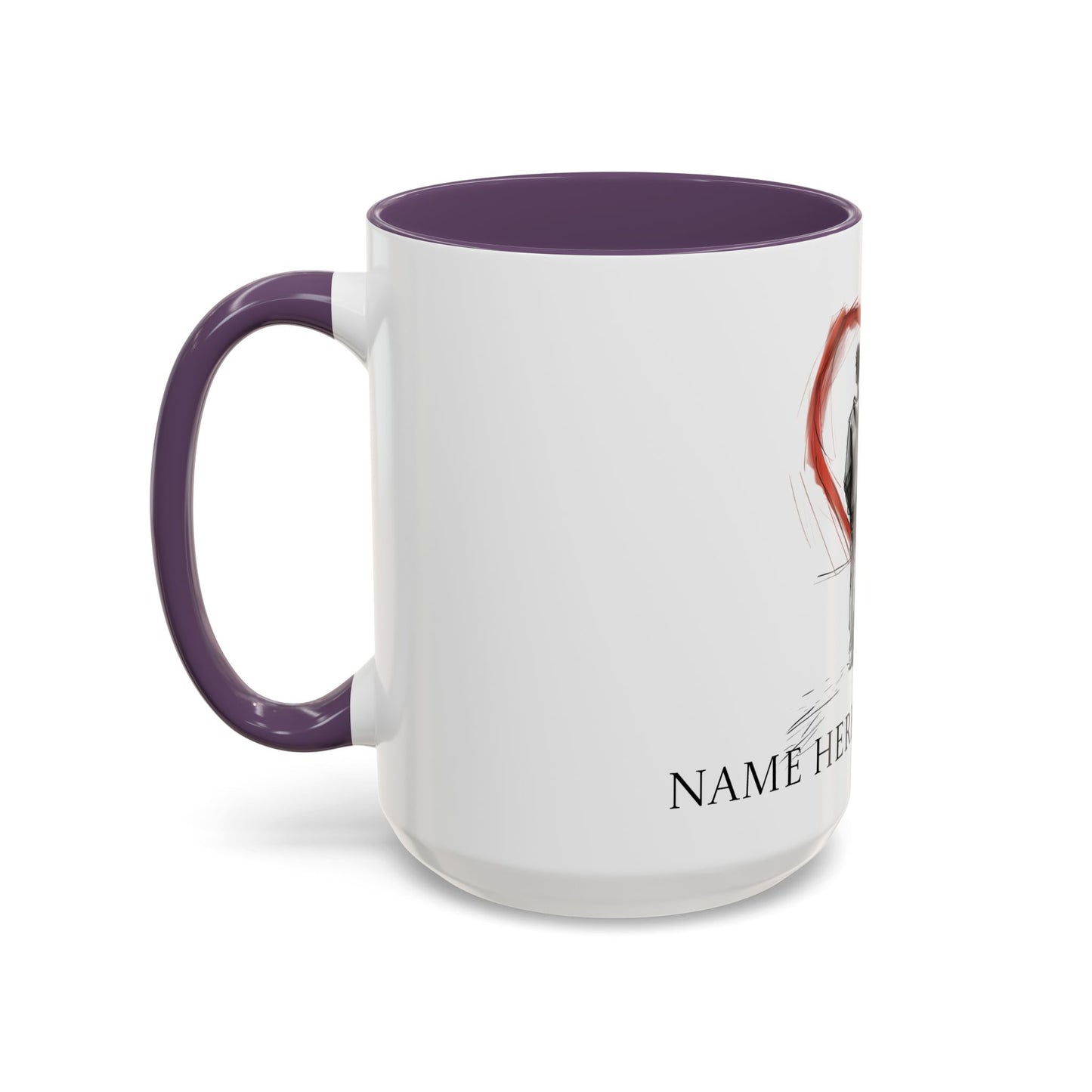 Customized Love Mugs for Two - A Romantic Home Accent for Coffee Connoisseurs - Unique Home Decor, Valentines Day Present