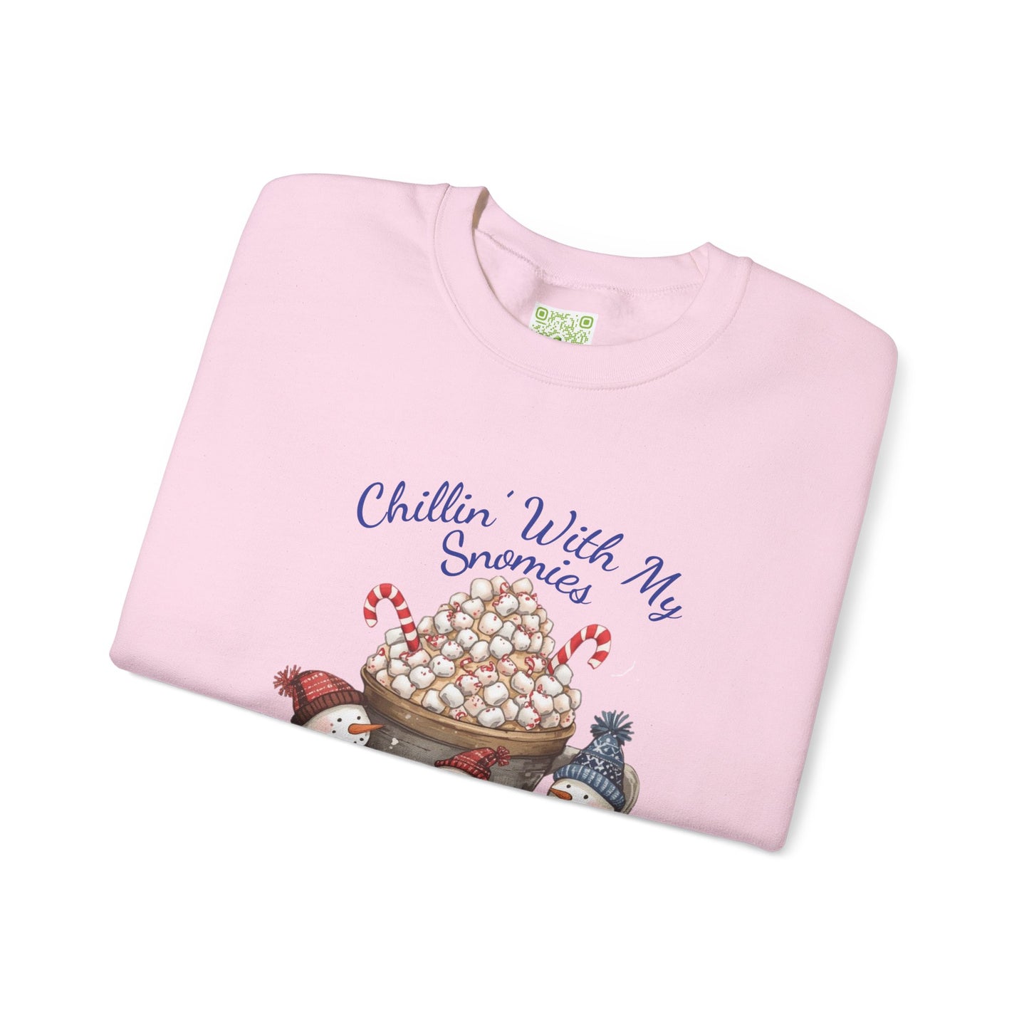 Chillin with my Snomies Sweatshirt, Snowman Apparel, Funny Snowman Shirt, Cute Snowman, Let It Snow, Snowman Lover Gift