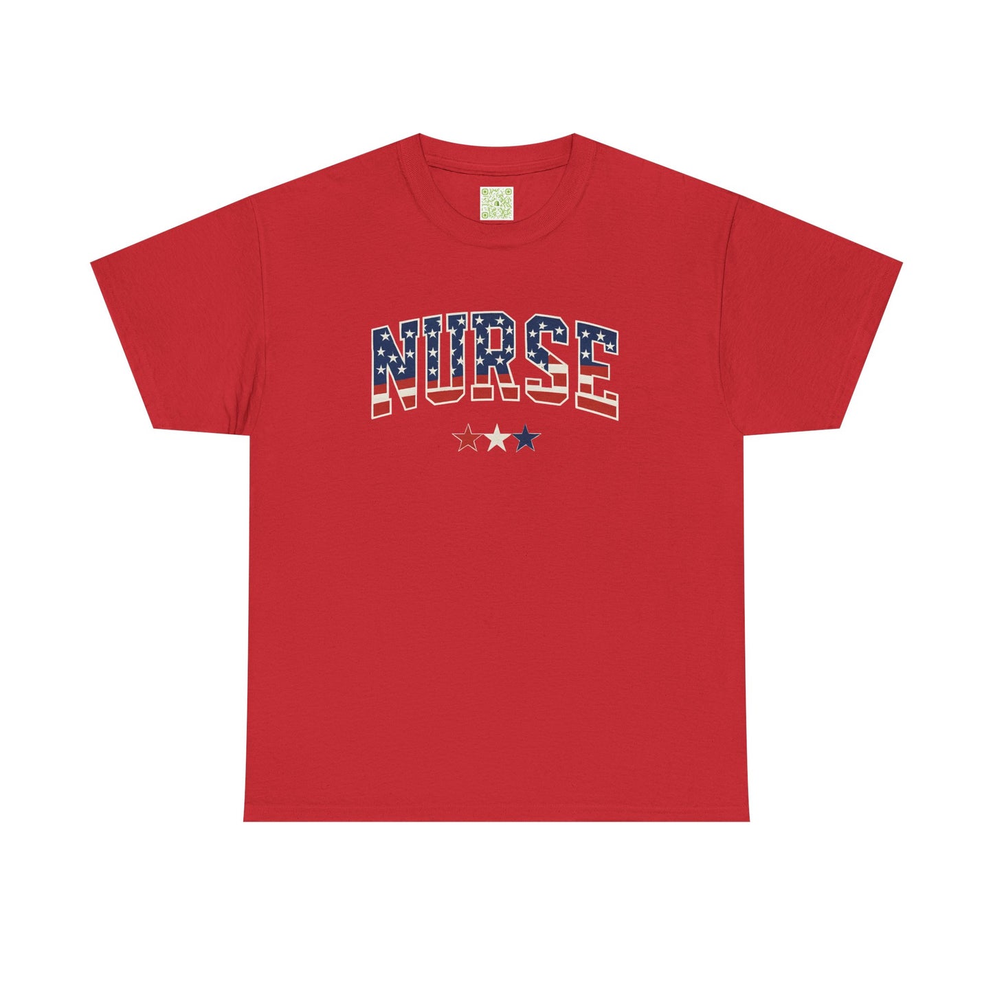 Patriotic Nurse T-Shirt, Cute Nurse Shirt, Gift for Nurse, Independence Nurse, July 4th Nurse, Red White Blue Nurse