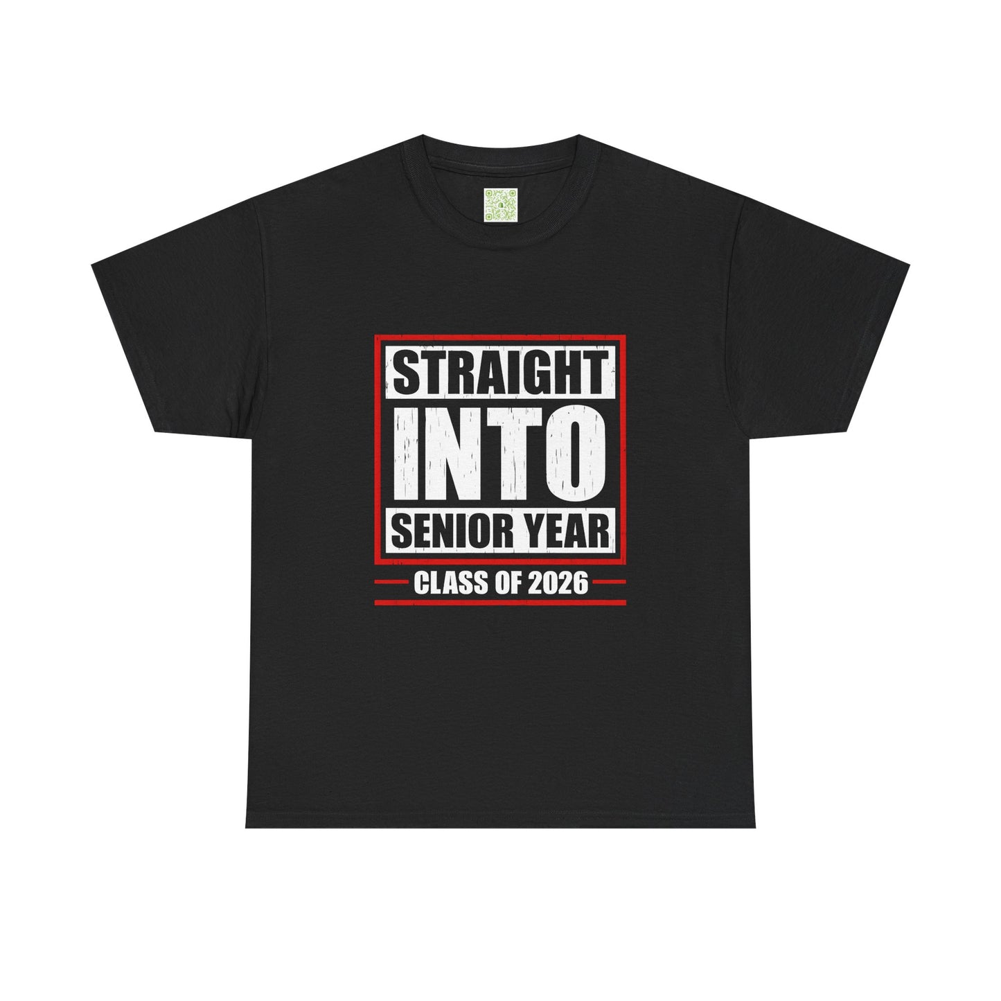 Senior Year Tee, Straight Into Senior Year Shirt, Class of 2026, High School Senior, Back to School, Senior Gift