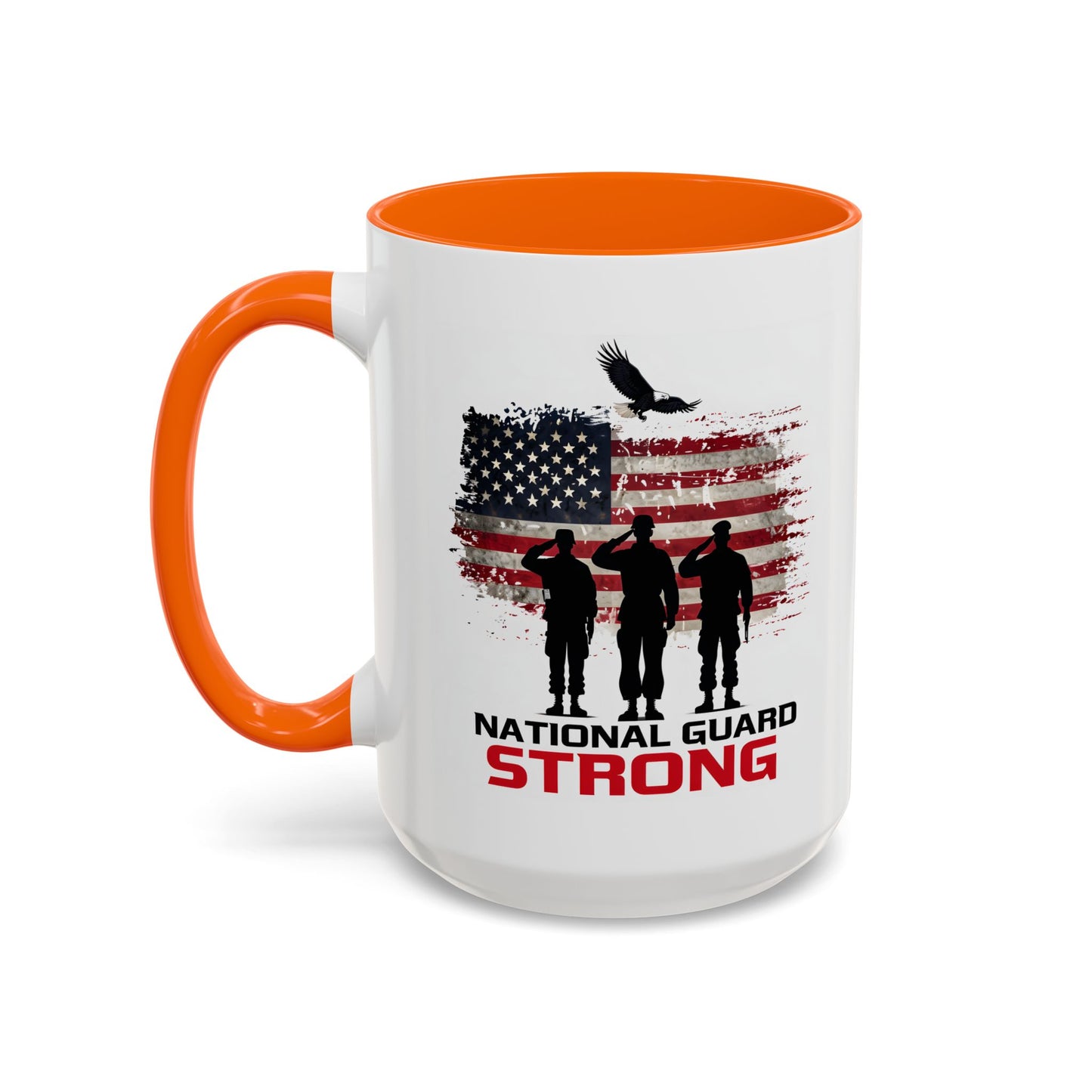 Patriotic National Guard Coffee Mug, Air National Guard, Army Wife Mug, Gift for Soldier, Army Veteran Gift, Army Dad Mug