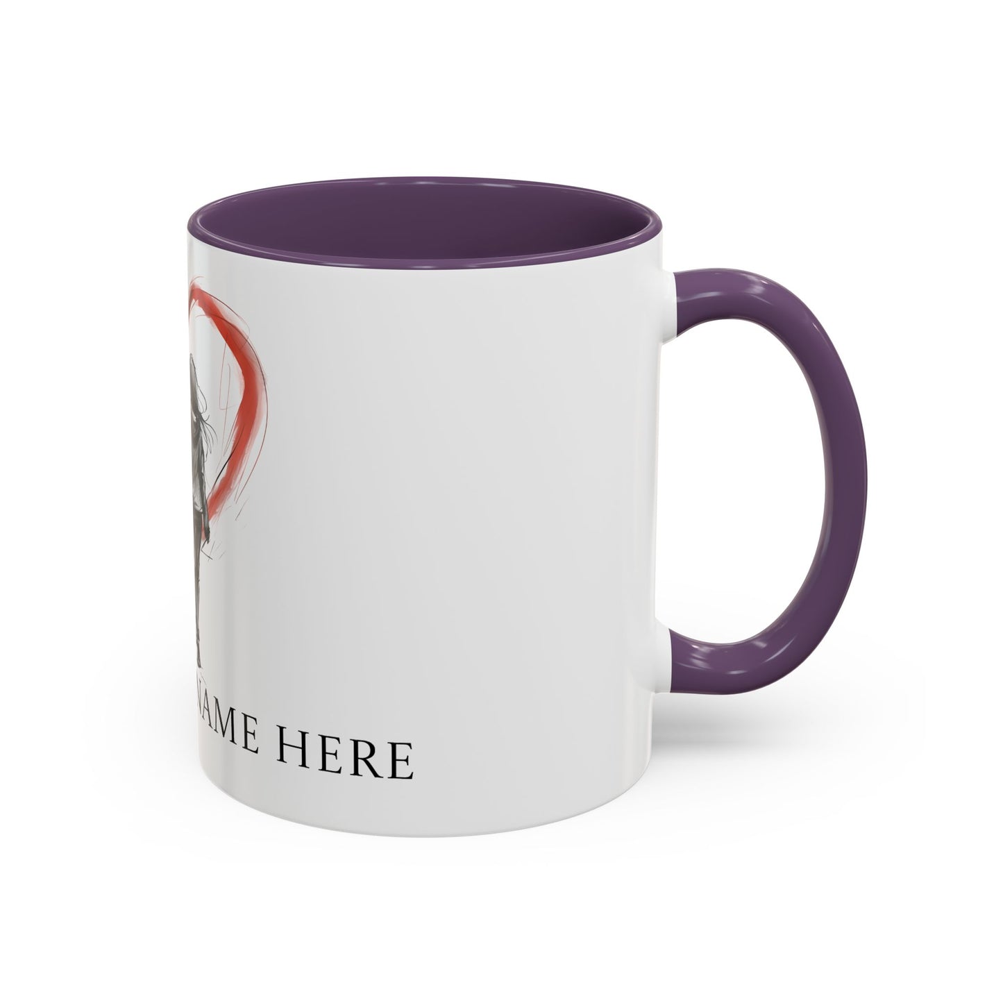 Customized Love Mugs for Two - A Romantic Home Accent for Coffee Connoisseurs - Unique Home Decor, Valentines Day Present