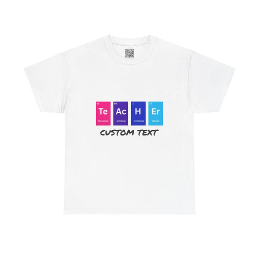 Personalized Science Teacher Shirt, Periodic Table Shirt, Chemist Shirt, Chemistry Teacher, Science Teacher Gift