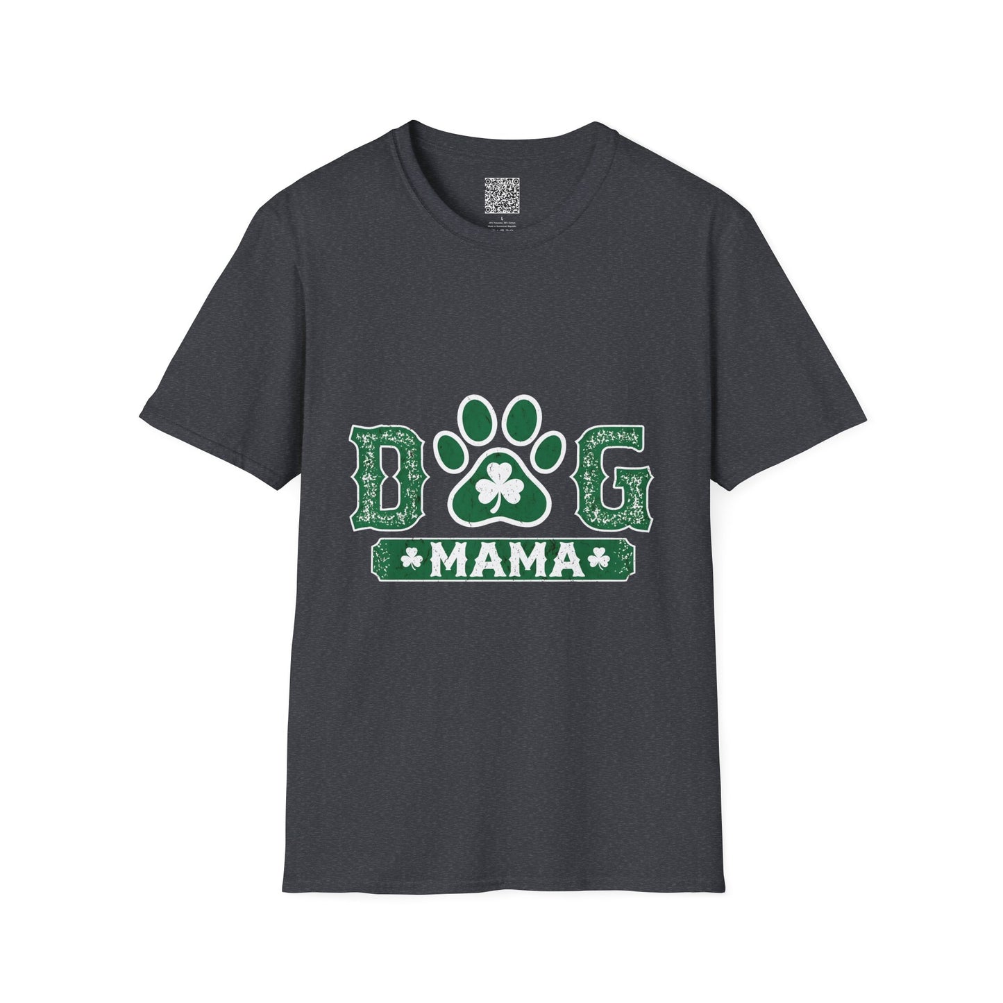 Dog Mama T-Shirt - Unisex Pet Lover Tee, Dog Paw Print Shirt, Dog Mom Gift, Casual Wear for Animal Lovers