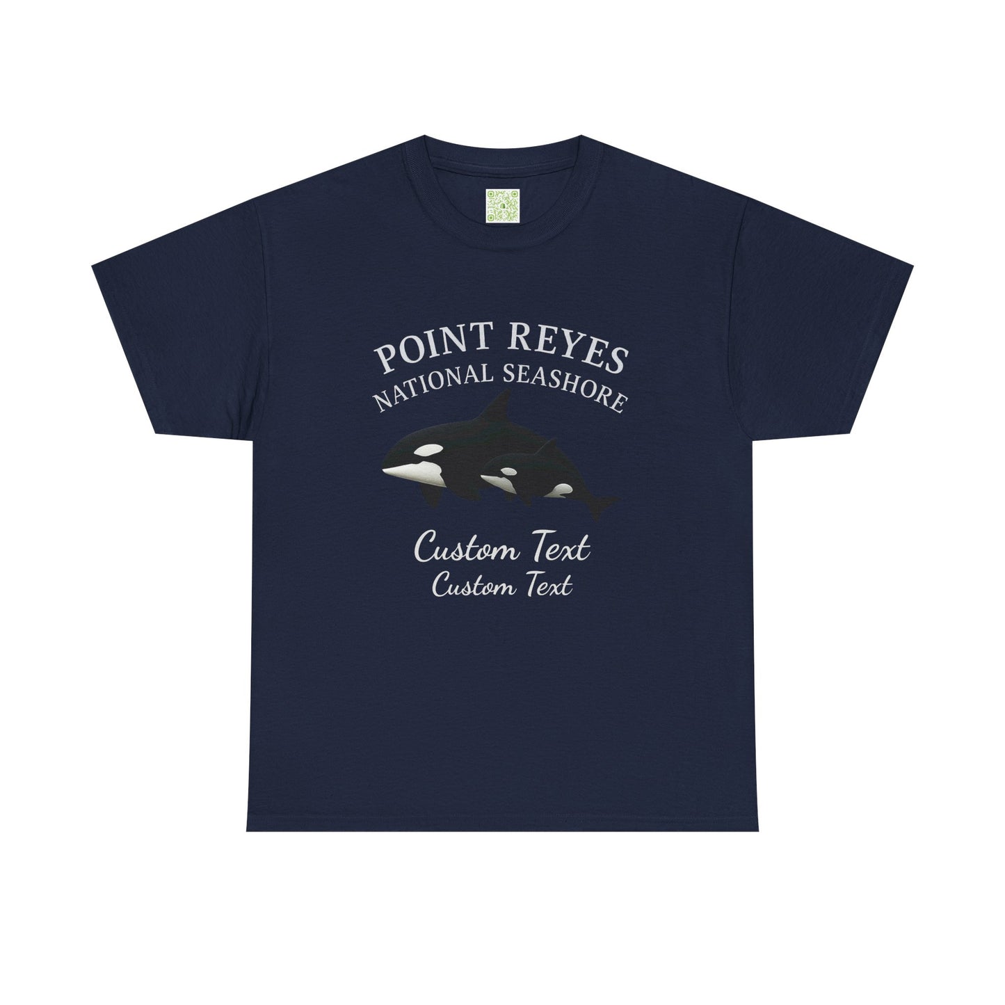 Point Reyes National Seashore Orca Tee, Marin County Whale Shirt, California Coast T-shirt, Pacific Ocean Gift, Whale Watching Apparel