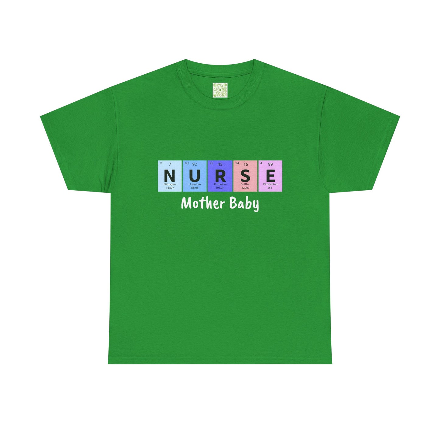 Postpartum Nurse Periodic Table Elements Tee,  Mother Baby Nurse Shirt, Nurse Practitioner, Unisex Tee Gift