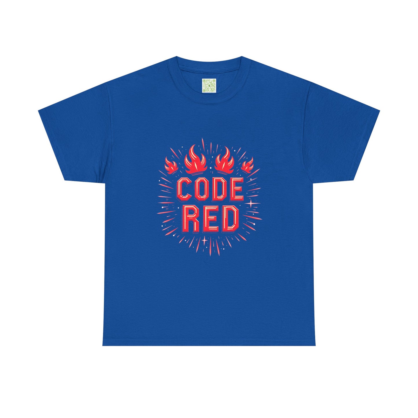 Firefighter Code Red Tee, Firefighting T-Shirt, Fireman Gift, Firefighter Gift, Thin Red Line, Bravery Inspired Shirt, Firefighting Tee